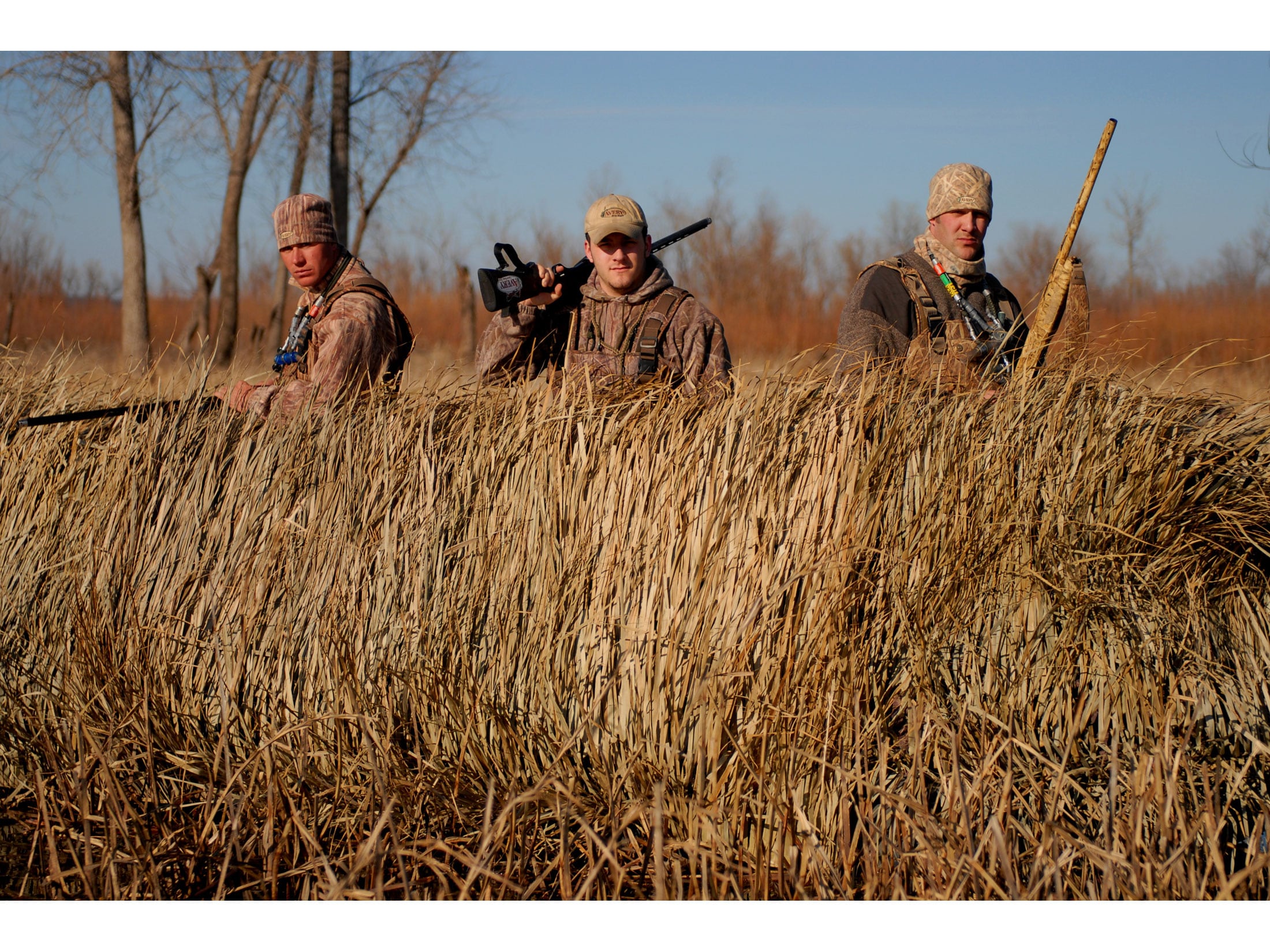 Avery Realgrass Blind Material Brown Timber Grass