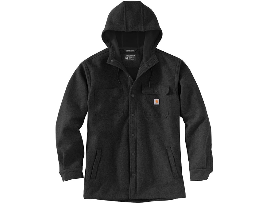 Carhartt Men's Rain Defender Relaxed Fit Heavyweight Hooded Shirt Jac