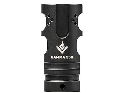 VG6 Precision Gamma 556 Muzzle Brake 5.56mm 1/2"-28 Thread Stainless Steel