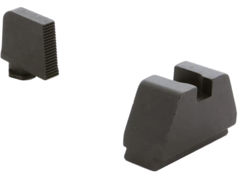 Ameriglo Optic Compatible 4XL Tall Sight Set Glock MOS Black Serrated .385" Front, Blac...