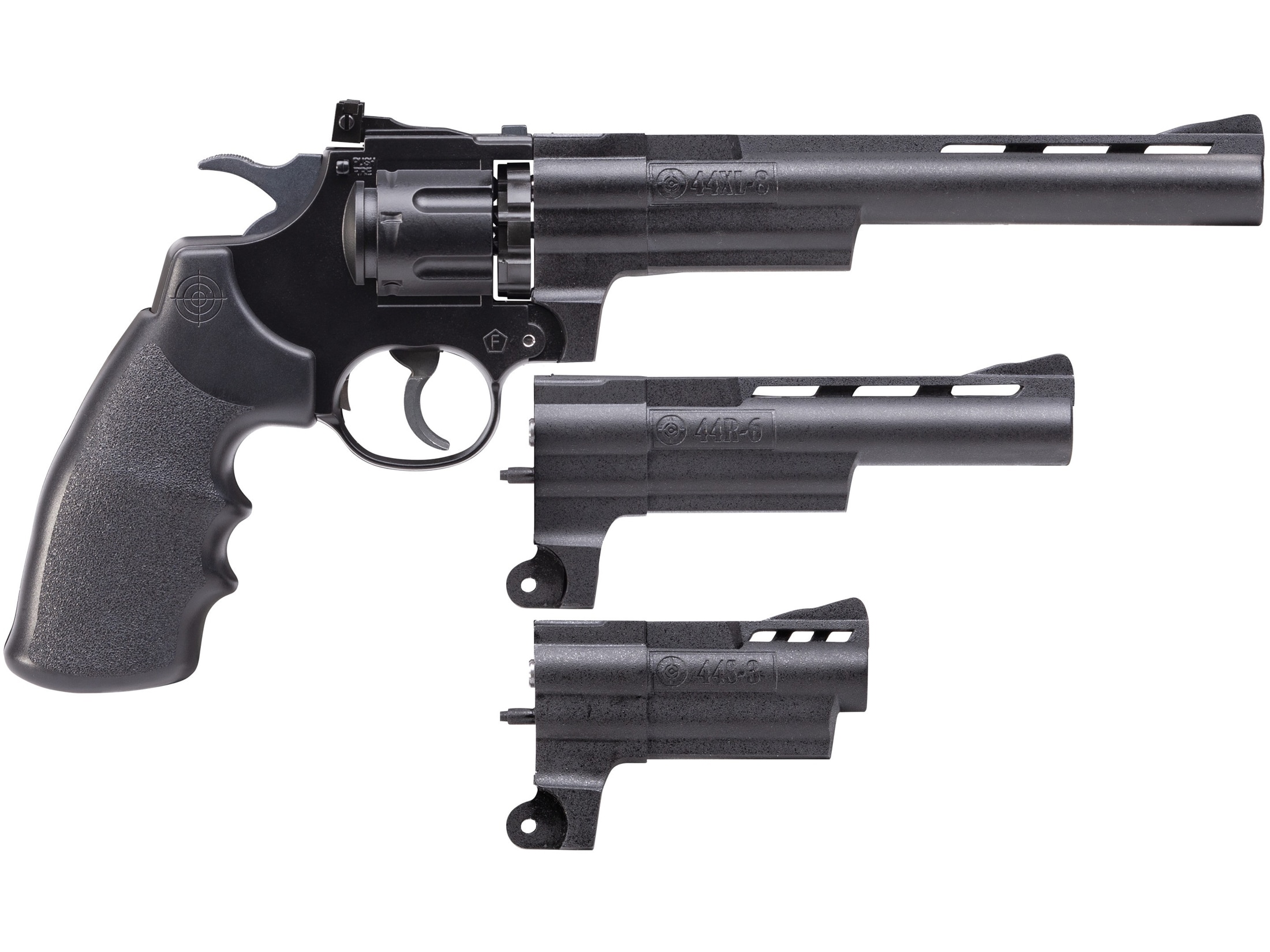 Crosman Vigilante Semi Auto CO Powered Pellet Revolver With Inch Barrel Hunting Fishing