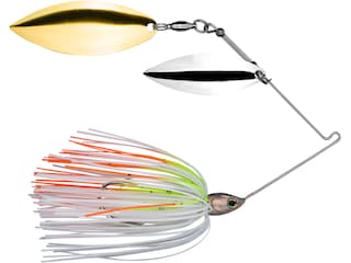 Strike King Tour Grade Double Willow Spinnerbait 3/4oz Cole Slaw Silver/Gold