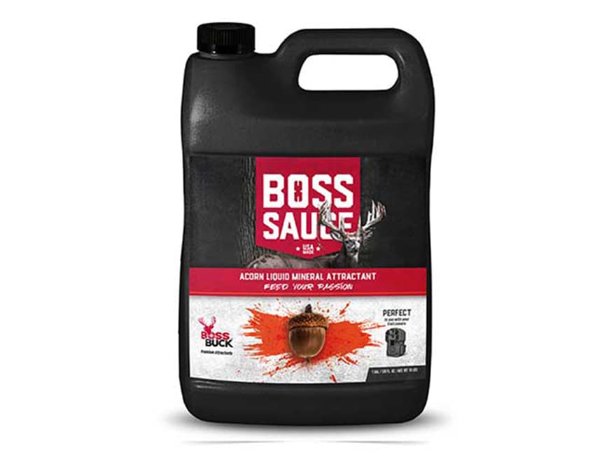 Boss Buck Boss Sauce Acorn Liquid Mineral Attractant 1 Gallon