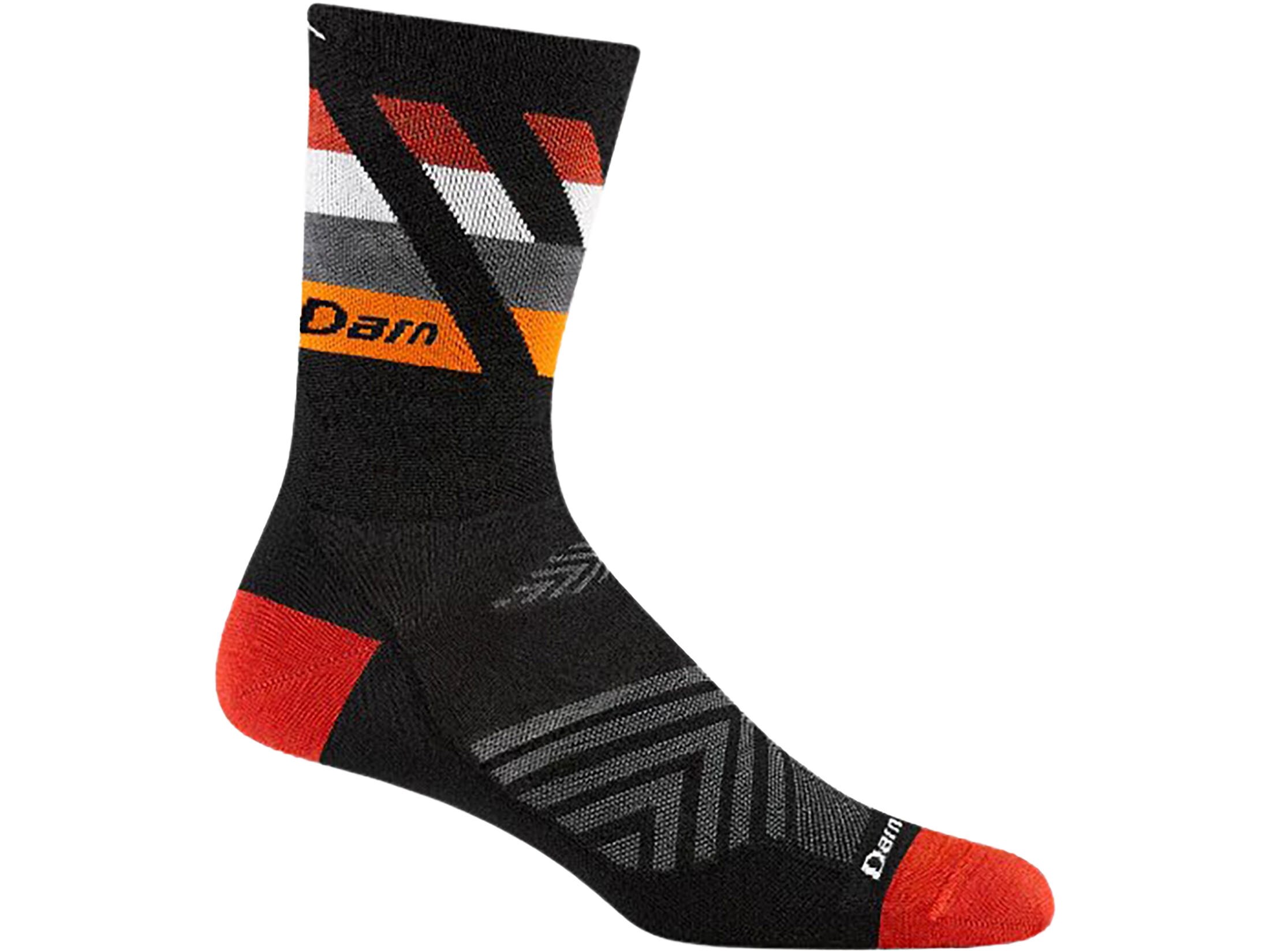 Darn Tough Socks Men's Grit Mirco Crew Ultra Lightweight Socks Black