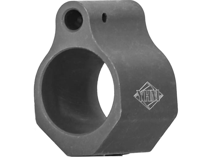Yankee Hill Machine Set Screw Low Profile Gas Block AR-15, LR-308 0.750" Matte Black