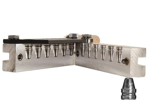 Lee 6-Cavity Bullet Mold 452-200-SWC 45 ACP, 45 Auto Rim, 45 Colt (Long Colt) (452 Diam...