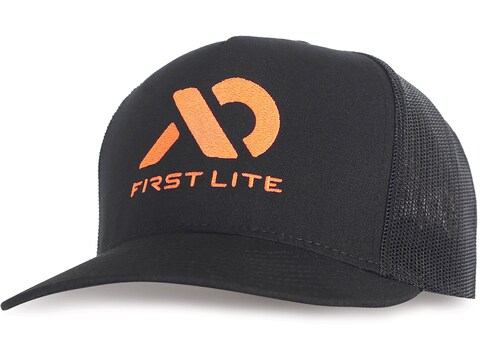 First Lite Mesh Back Logo Cap Black