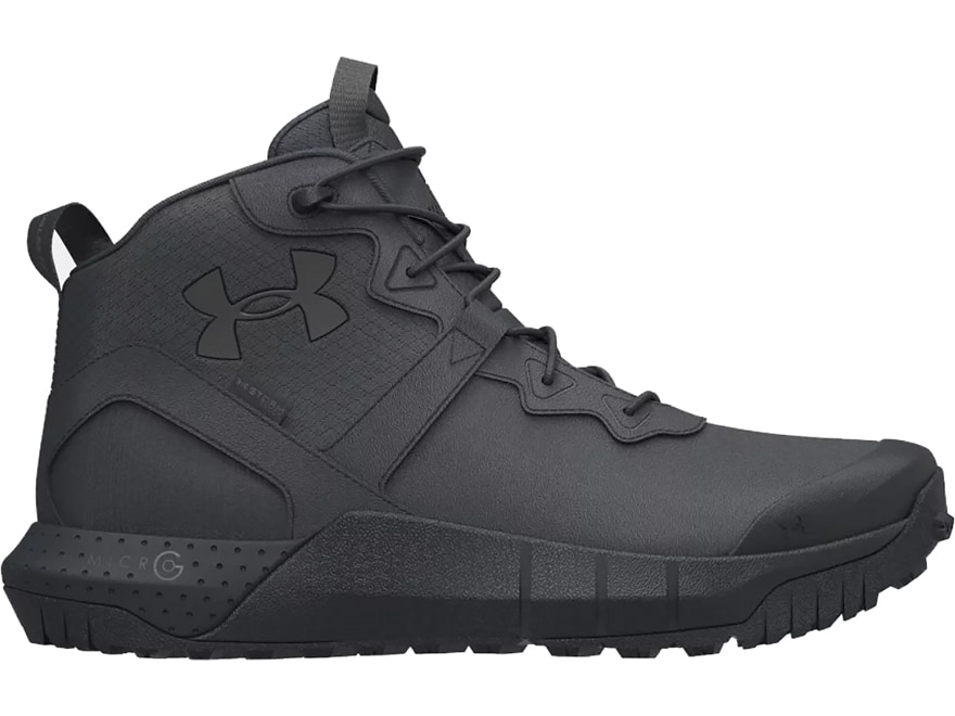 Under Armour Micro G Valsetz Mid Leather Waterproof Tactical Boots