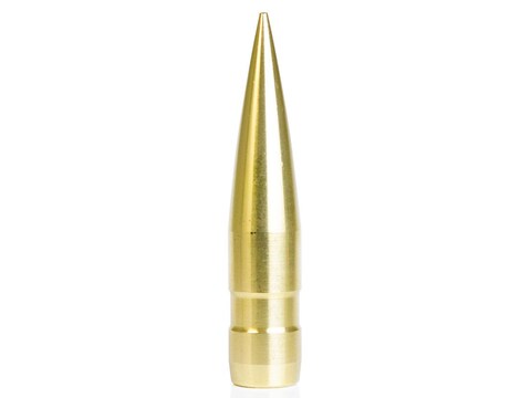 Lehigh Defense Match Solid Bullets 50 Caliber (510 Diameter) 750 Grain Solid Brass Boat...