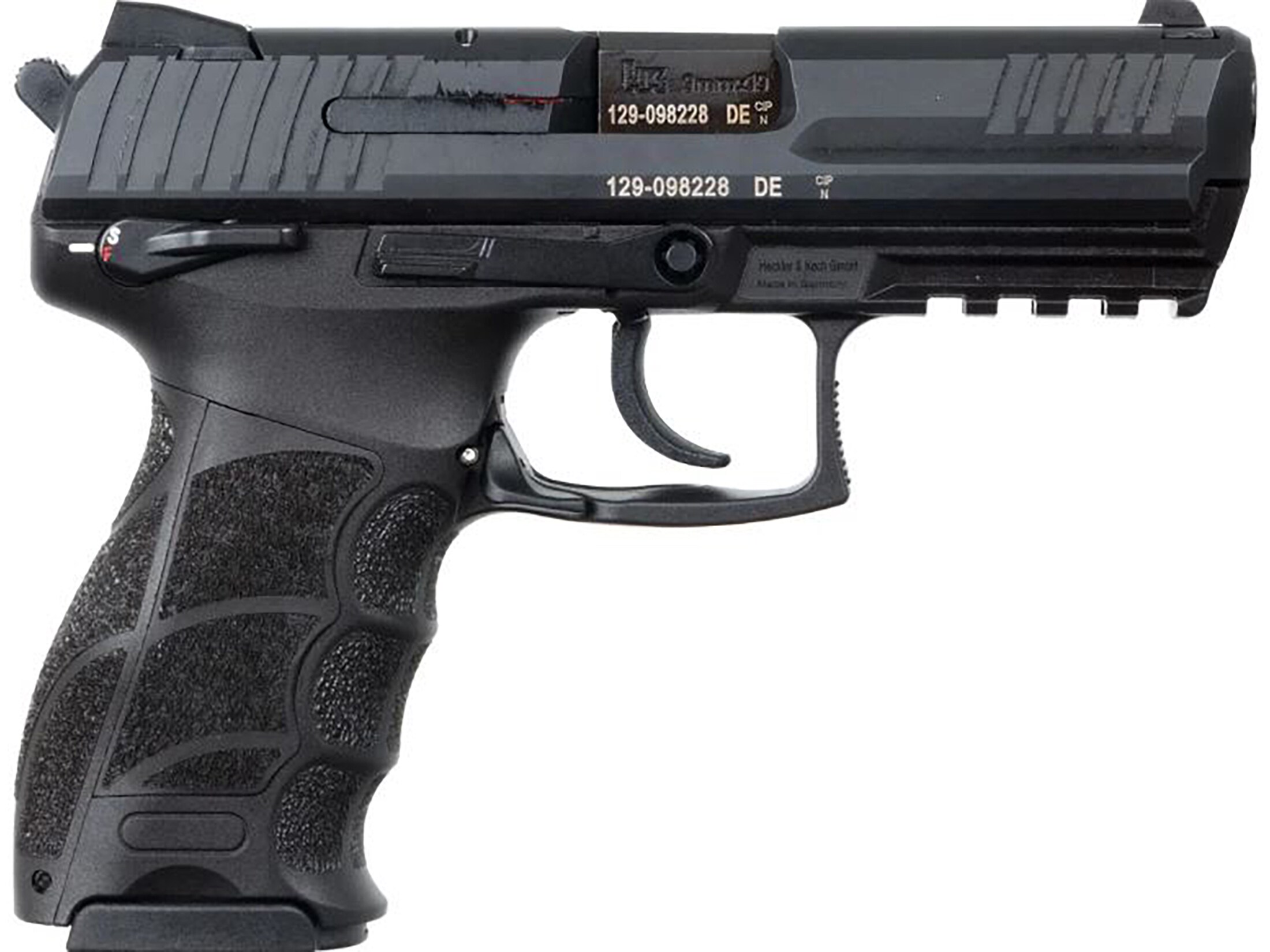 HK P30 V3S Semi-Automatic Pistol 9mm Luger 3.85 Barrel 10-Round Black