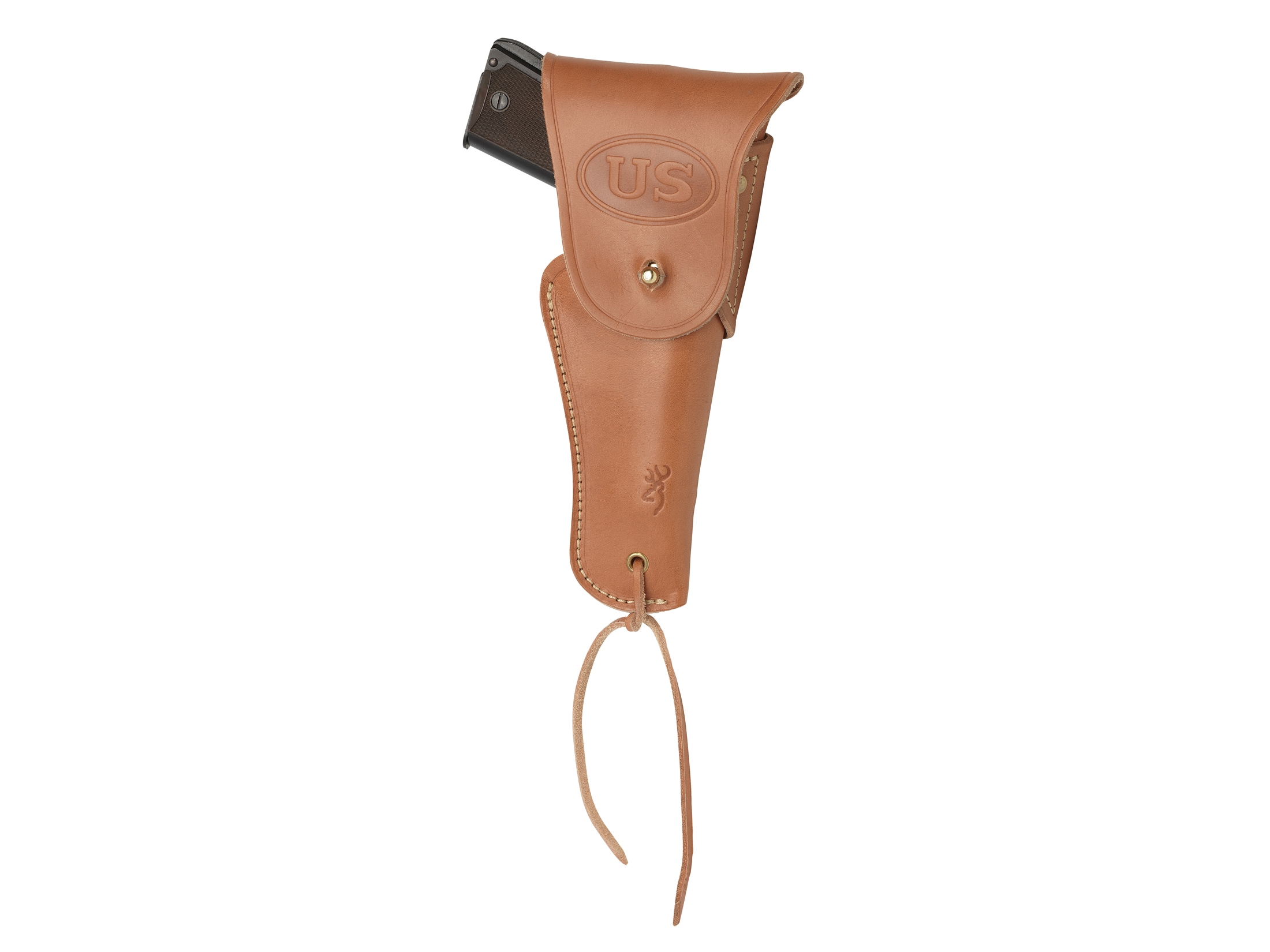 Browning 1911-22 Military Holster Right Hand Leather Tan