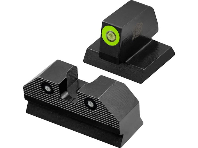 XS Sight Systems Sight Set R3D 2.0 Green Standard Height Magnum Research Desert Eagle .44 Mag, .50 AE