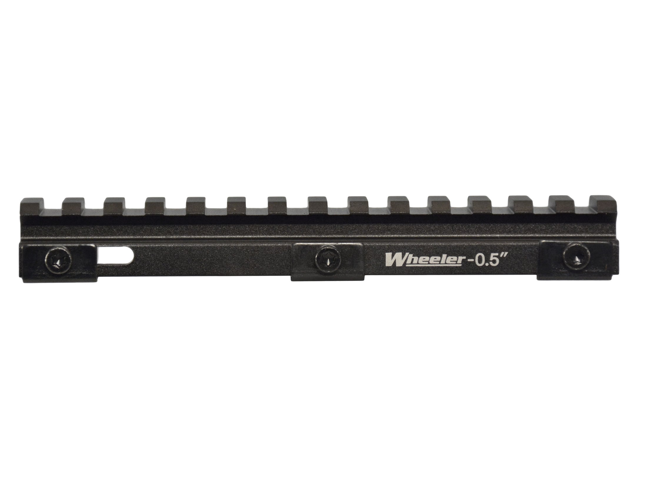Wheeler Delta Series AR15 Picatinny Rail Riser 0.5 Aluminum Black