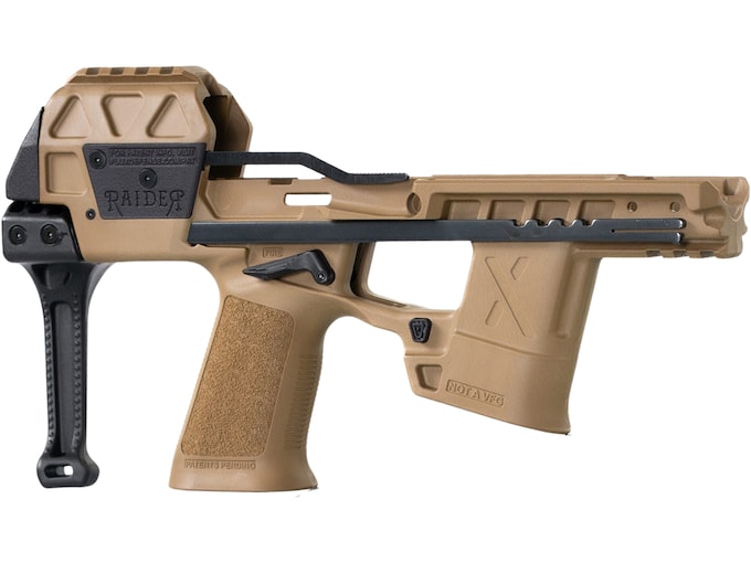 Flux Defense Raider X Pistol Chassis with Brace for Sig P320 FDE