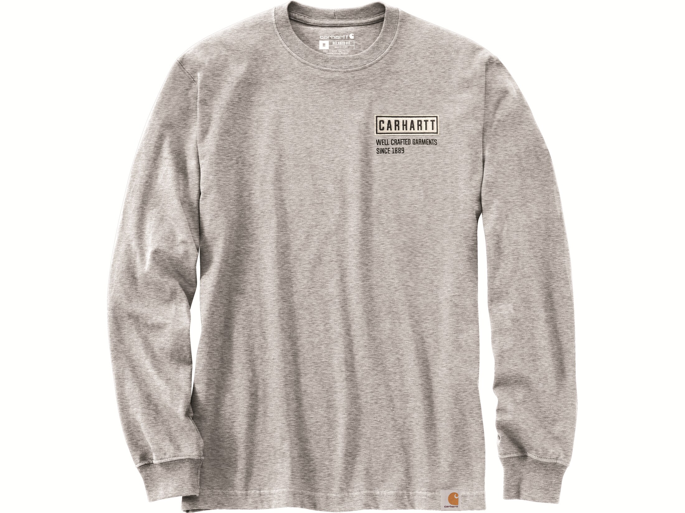 Carhartt Men's Relaxed Fit Heavyweight Long Sleeve Crafted Graphic