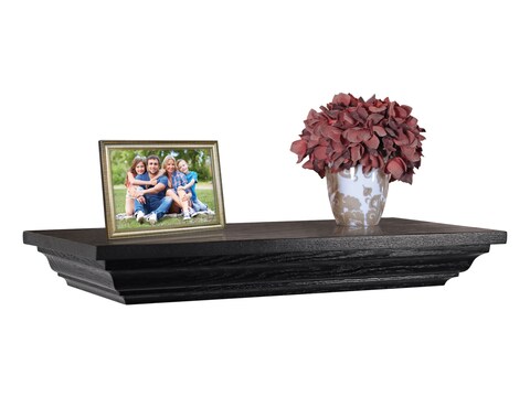 Covert Cabinets 24" x 11" x 3" Concealment Shelf Black