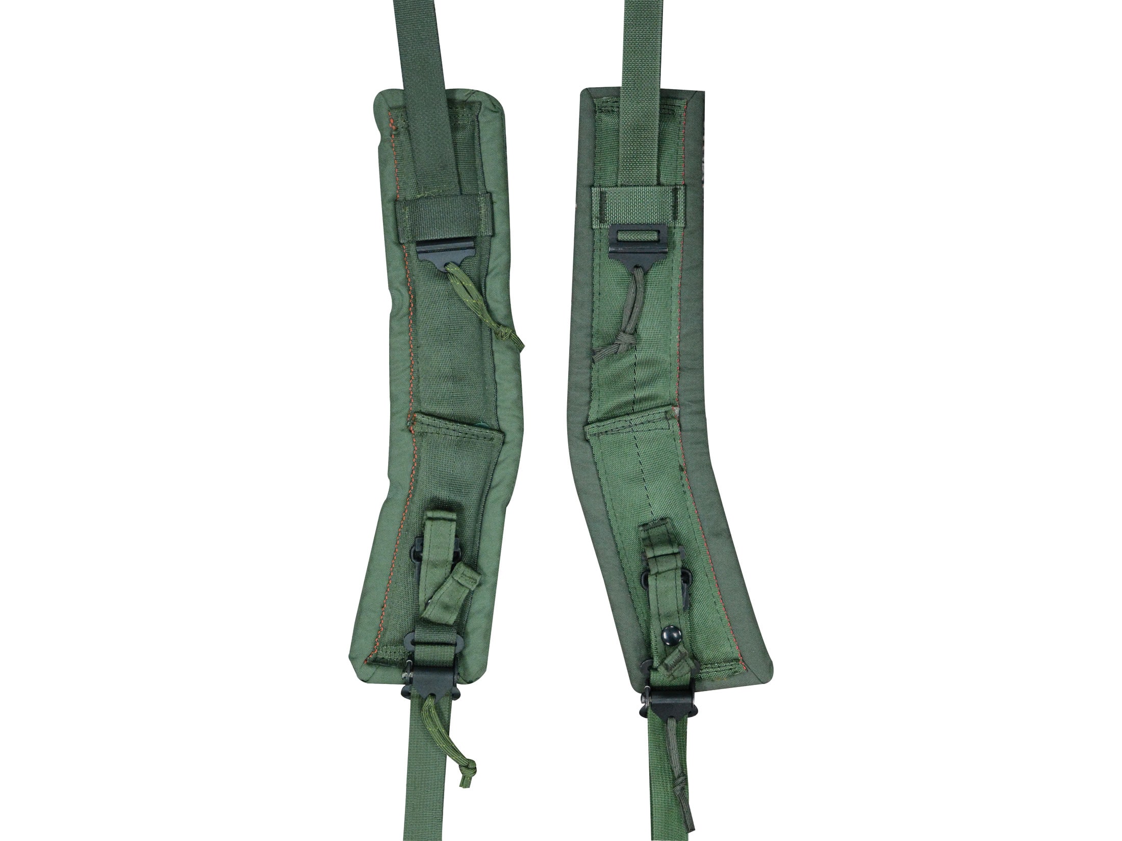 Military Surplus ALICE Pack Shoulder Straps Grade 3 Medium Olive Drab