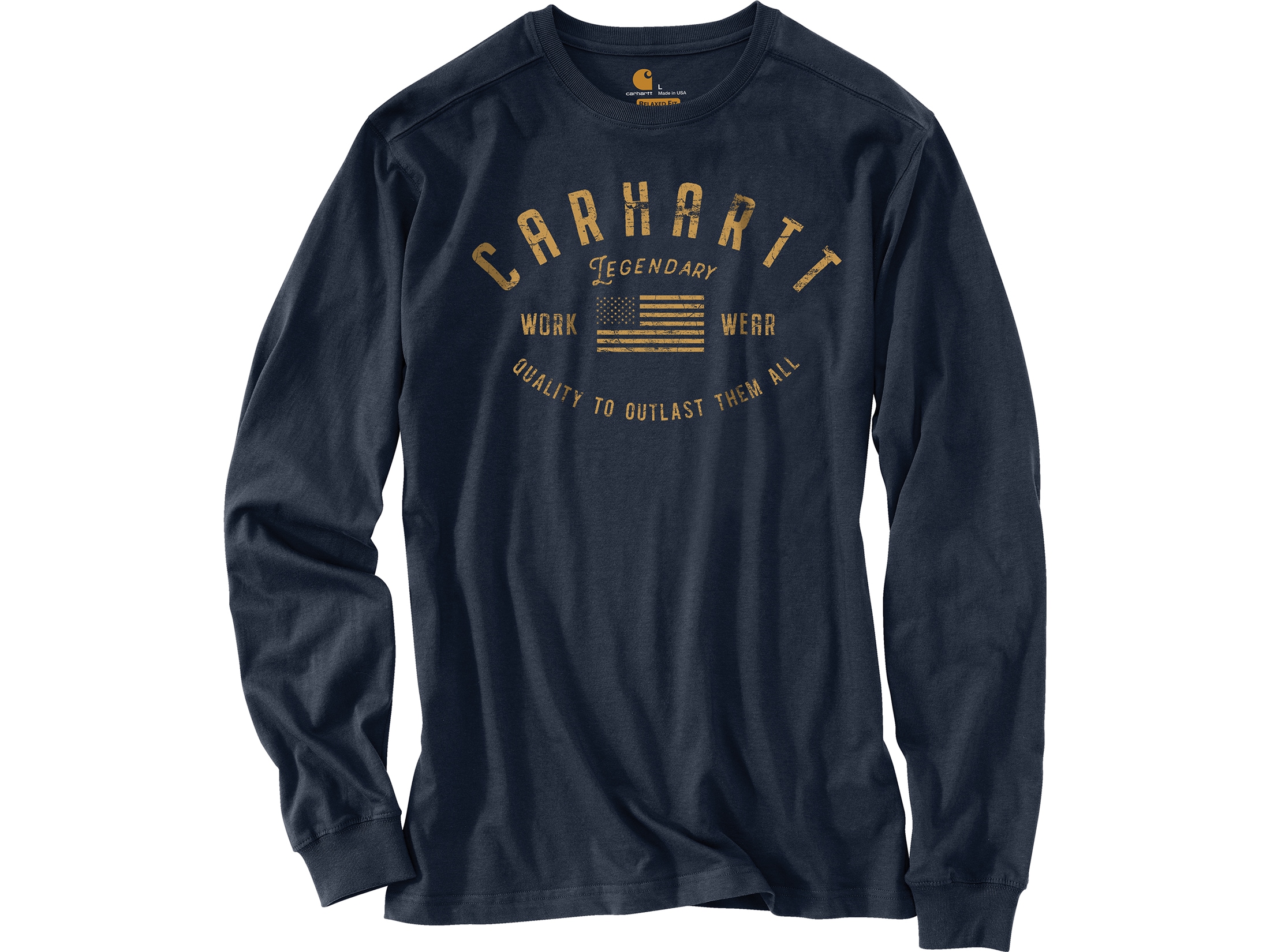 Carhartt Men's Relaxed Fit Midweight Legendary Graphic Long Sleeve