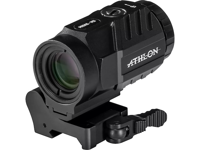 Athlon Optics Midas M3 3x Magnifier with Flip Mount Matte Black
