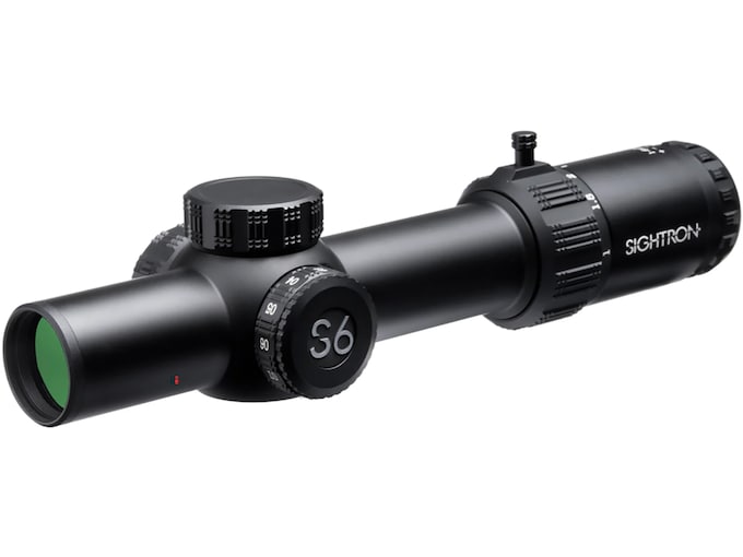 Sightron S6 Rifle Scope 1-6x 24mm Illuminated LRT Reticle Matte Black - Open Box