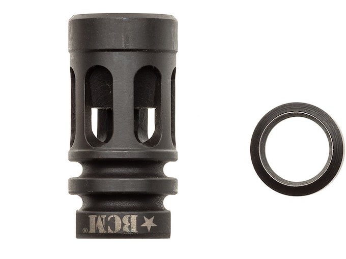BCM GUNFIGHTER Mod 0 AR-15 Compensator 1/2"-28 Thread Steel Black