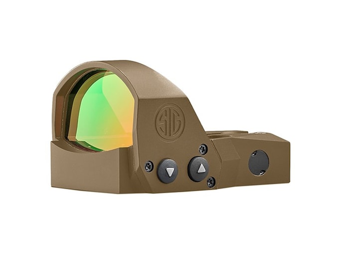 Sig Sauer ROMEO1 PRO Reflex Red Dot Sight 1x30mm 1 MOA Adjustments 6 MOA Dot Flat Dark Earth