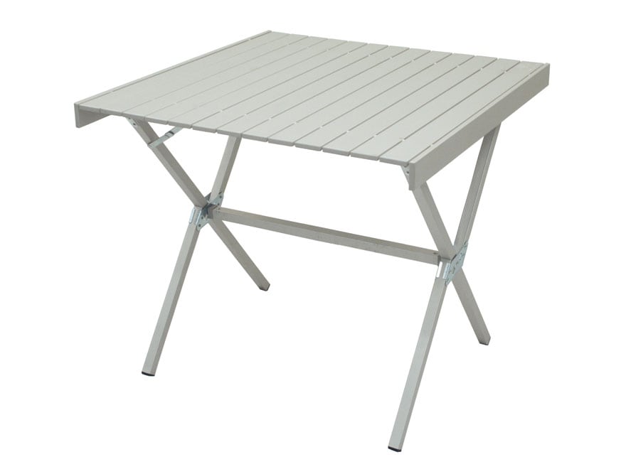 ALPS Mountaineering Square Camp Table Aluminum Silver