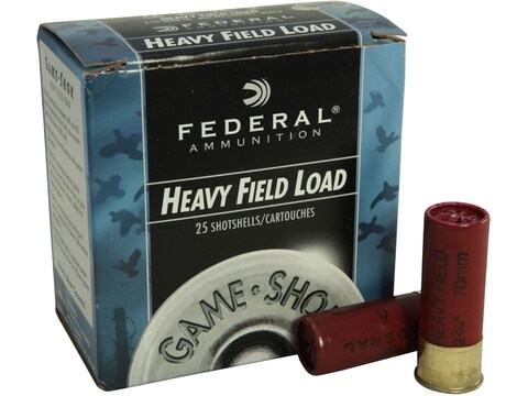 Federal Game-Shok Heavy Field Load Ammunition 12 Gauge 2-3/4"