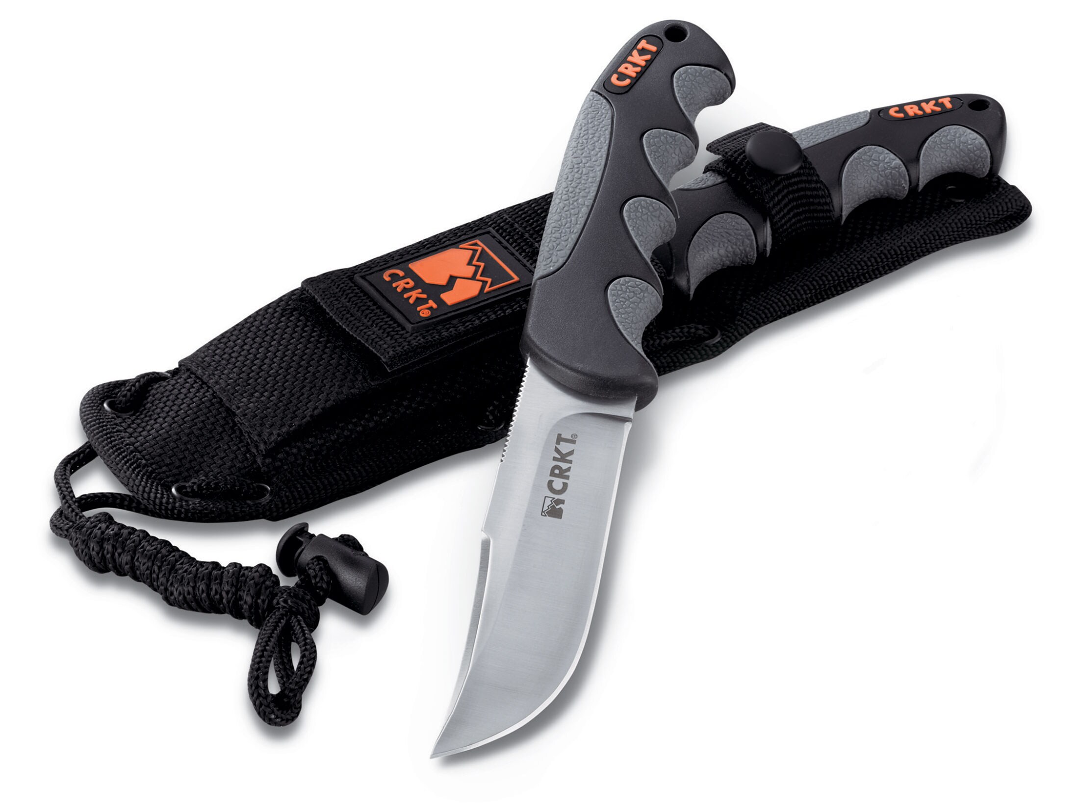 CRKT Free Range Fixed Blade Hunting Knife 4.25 Clip Point 8Cr13MoV