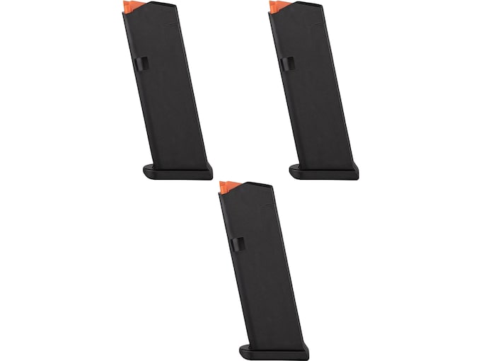 Glock Factory Magazine Glock 43X, 48 10-Round Polymer Black 3PK