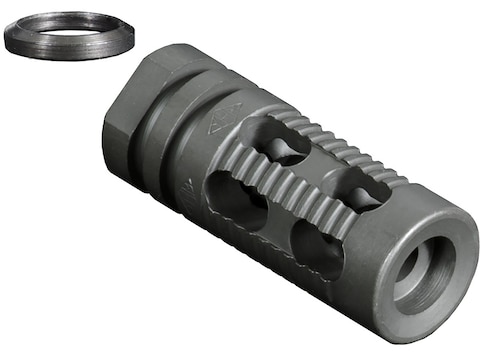 Yankee Hill Machine Machine Muzzle Brake Phantom 5M2 Smooth 1/2"-28 Thread AR-15 Parker...
