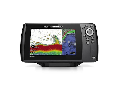 Sondeur Humminbird HELIX 7 CHIRP SI GPS G4 - Écran 7 Pouces, Transducteur XNT 9 HW SI Inclus