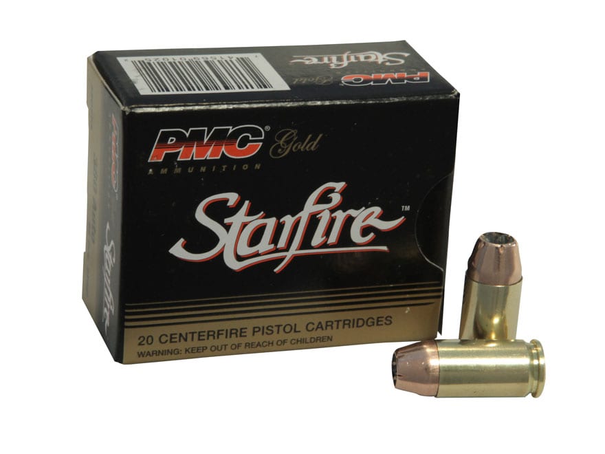 PMC Gold Ammo 380 ACP 95 Grain Starfire Hollow Point Box of 20