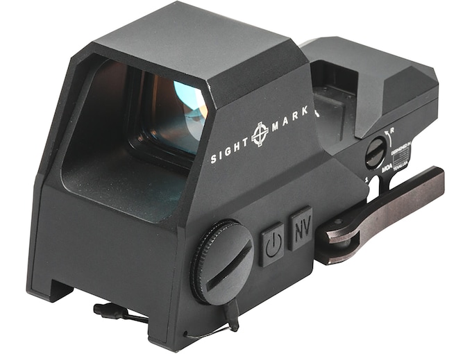 Sightmark Ultra Shot A-Spec Reflex Red Dot Sight 1x Selectable Reticle with Quick Detachable Weaver Mount