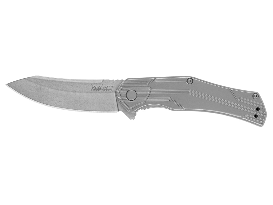 Kershaw Husker Folding Knife 3 Trailing Point 8Cr13MoV Stainless