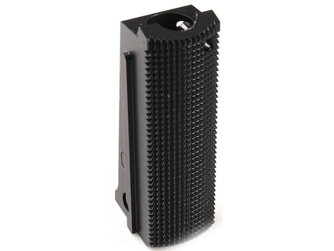 Nighthawk Custom Mainspring Housing Drop-In 1911 Officer Checkered 25 LPI Fully Machined