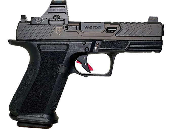 Shadow Systems War Poet MR920 Elite 9mm Luger Pistol 4.5" Barrel 15+1 Round Black Holosun Red Dot Sight