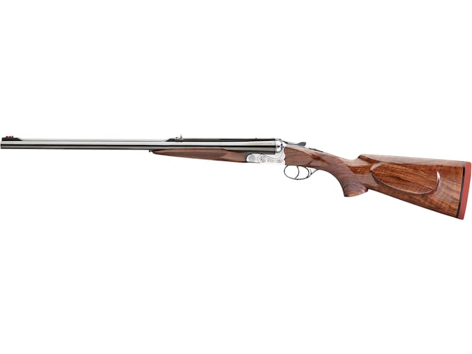 Rizzini USA Rhino Express Side by Side Rifle 470 Nitro Express 23" Blued Barrel Silver Frame Walnut Field Stock