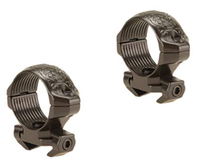 Millett 1 Angle Loc Windage Adjustable Weaver Style Rings Engraved