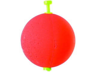 Eagle Claw Foam Round Float 2 Unweighted Red 2 Pack