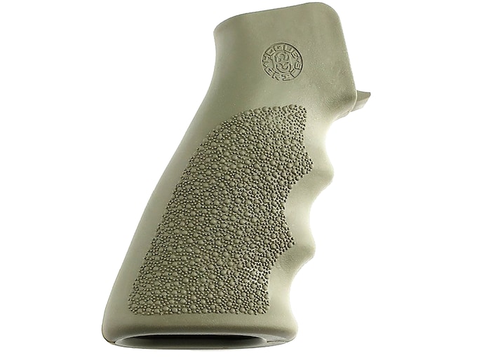 Hogue OverMolded AR-15, LR-308 Pistol Grip Rubber Olive Drab