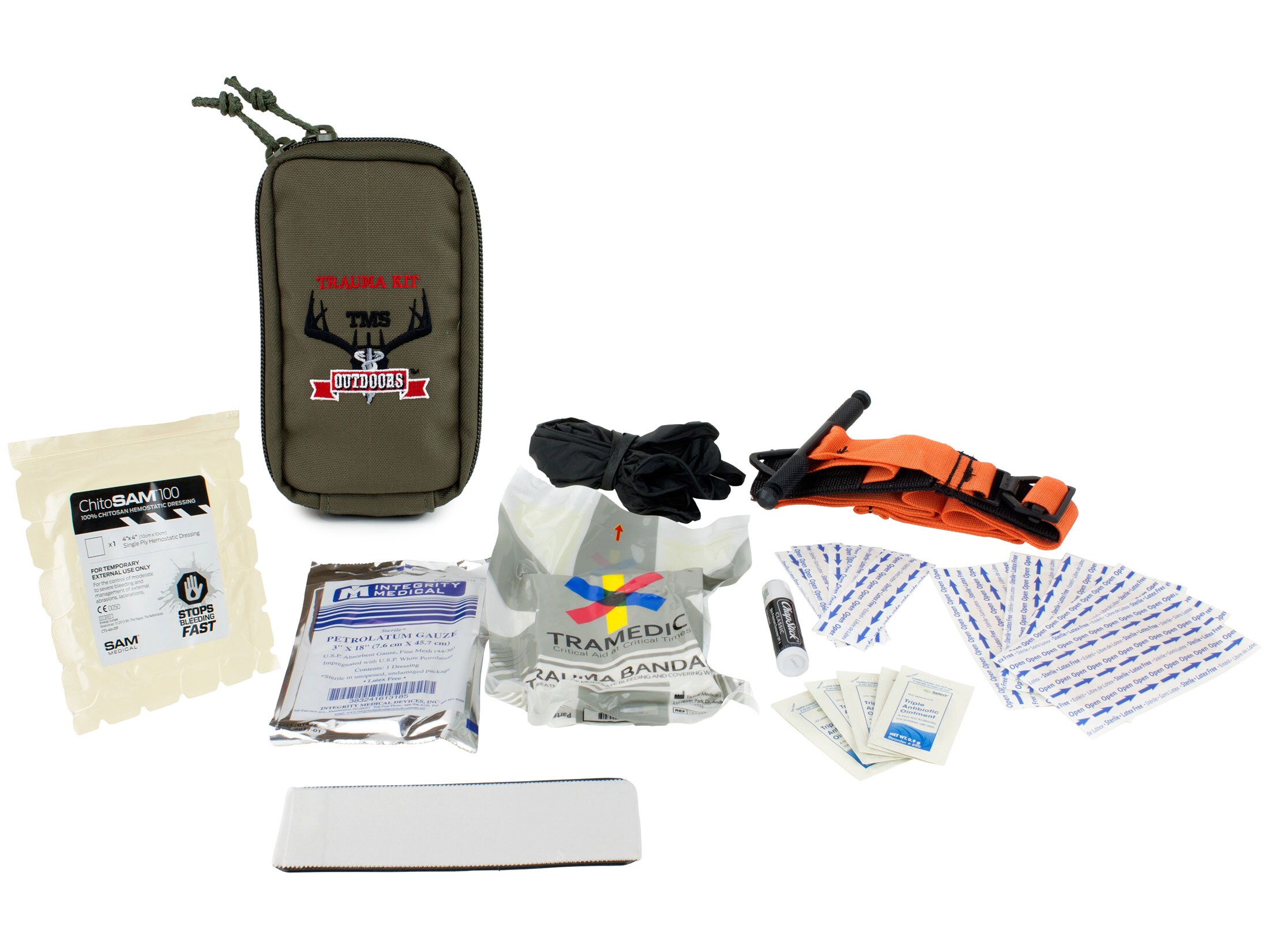 TMS Outdoors Hunter Operator Advanced Trauma Kit Tan