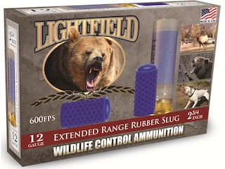 Lightfield Home Defender Less Lethal Ammo 410 Bore 2-1/2 Rubber
