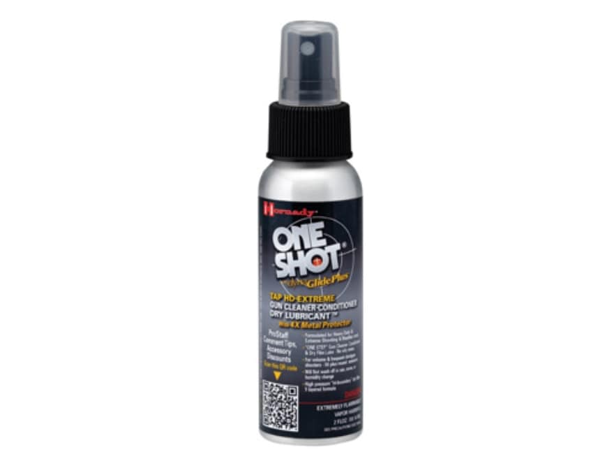 Hornady One Shot TAPHD Extreme Gun Cleaner, Conditioner Dry Lube 2oz