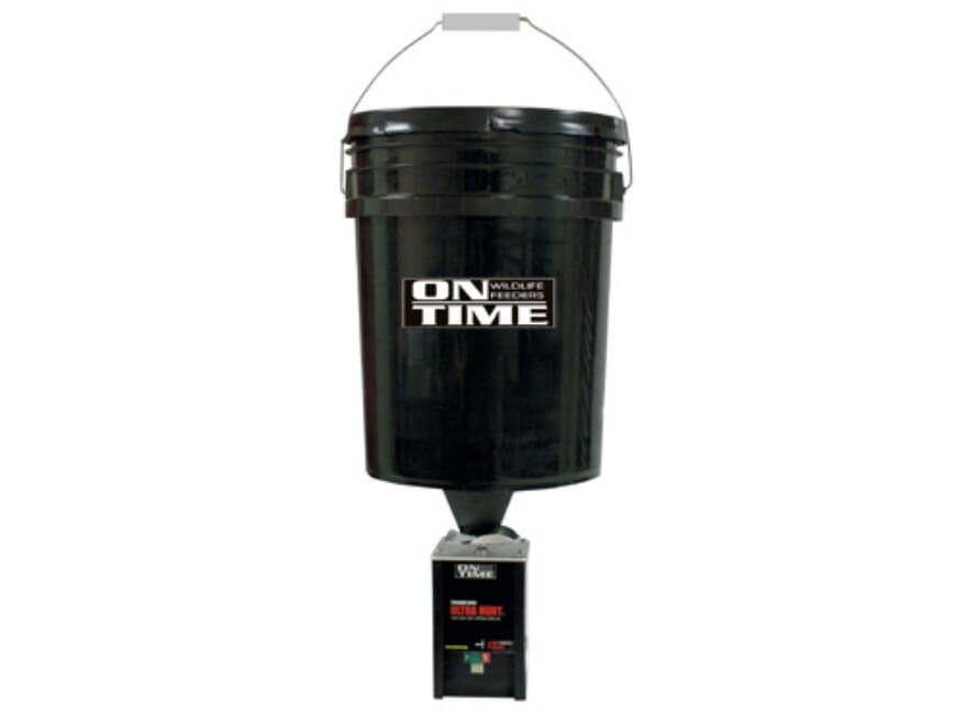 On Time Tomahawk Ultra Hunt 5 Gallon Electronic Hanging Game Feeder