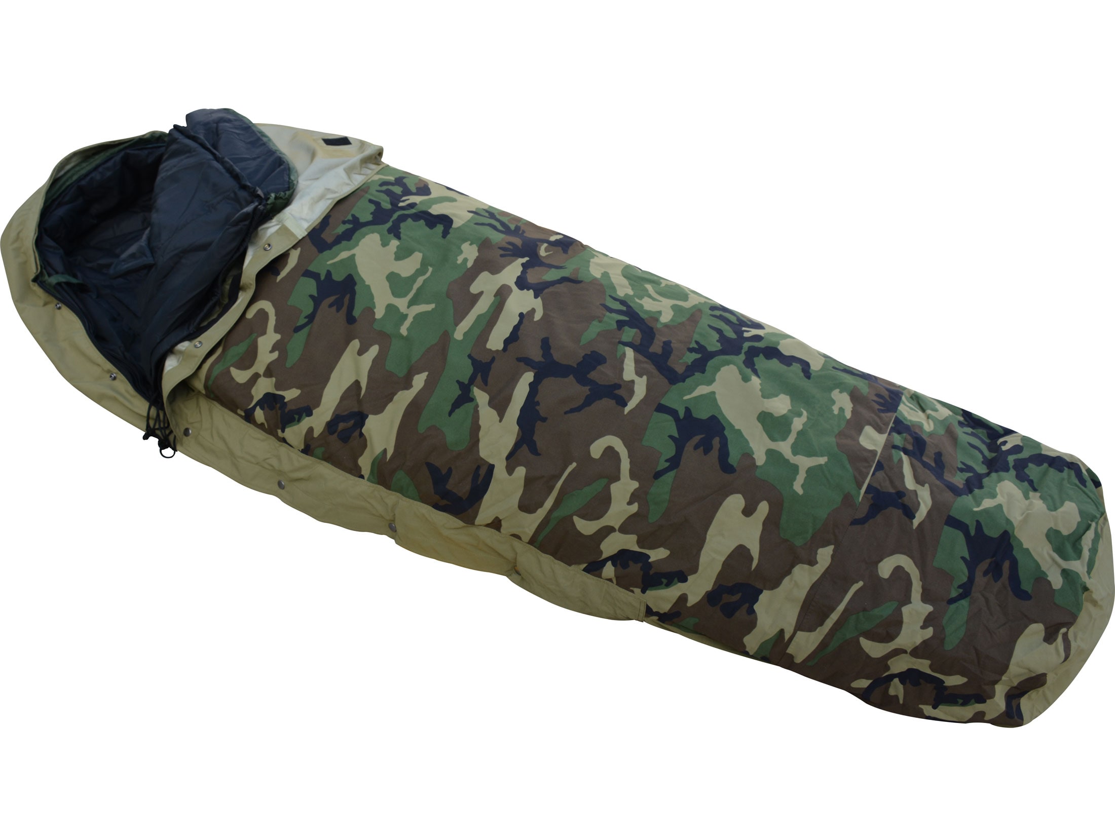 MidwayUSA Military Style 4-Piece ECWS Sleeping Bag System
