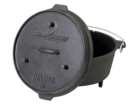 Camp Chef 12" Deluxe Dutch Oven Cast Iron