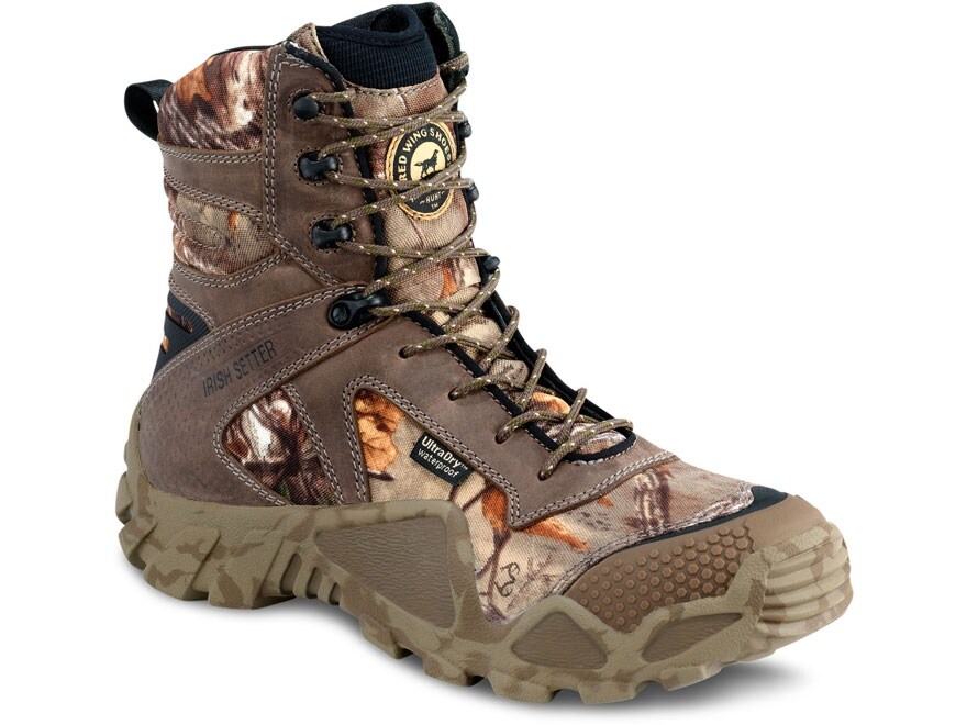 Irish Setter VaprTrek 8 Hunting Boots Nylon Leather Realtree Xtra