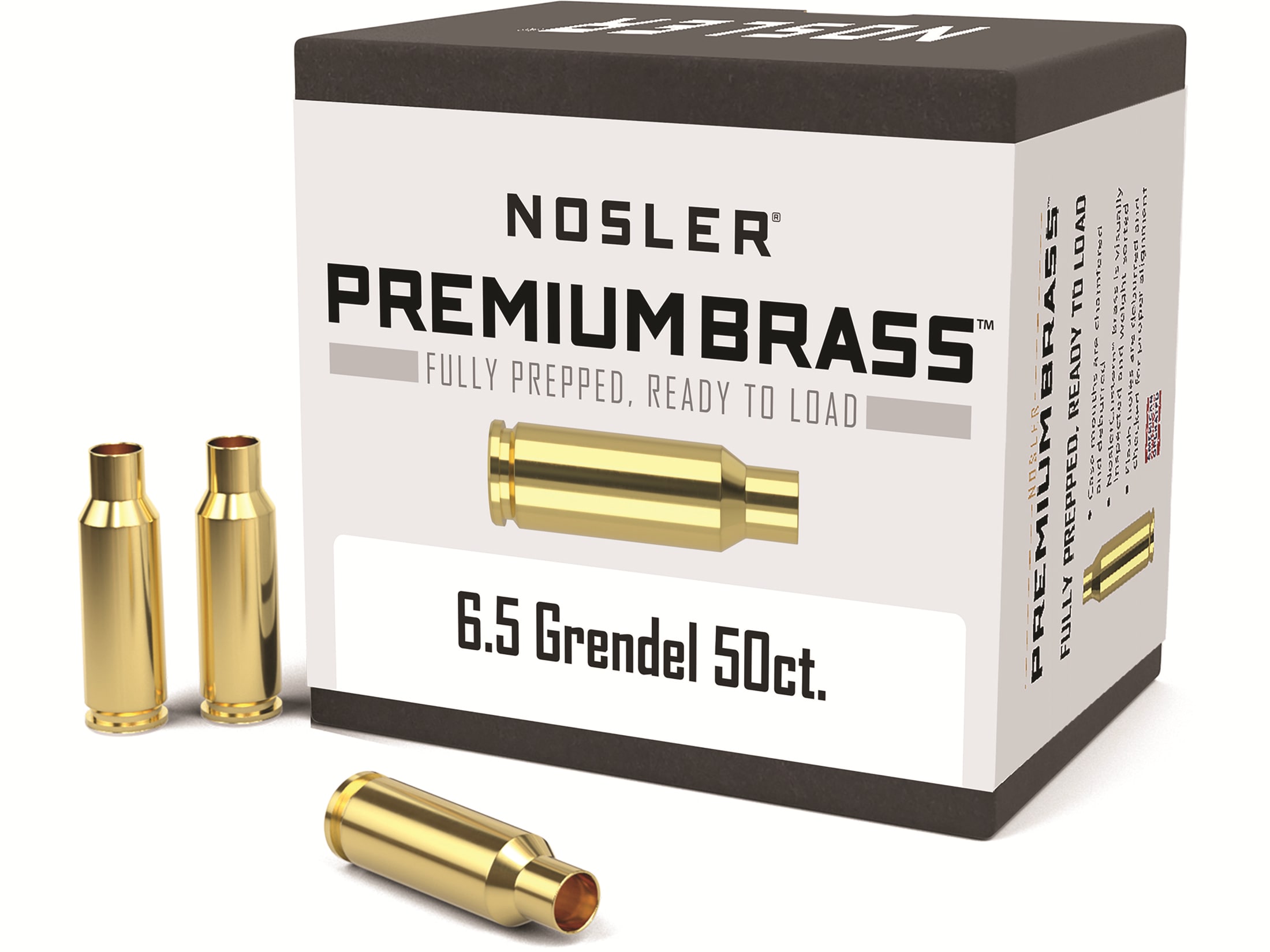 Nosler Custom Brass 6.5 Grendel