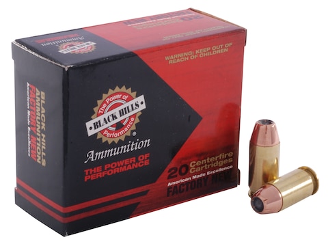 Black Hills Ammo 45 ACP 185 Grain Jacketed Hollow Point Box of 20